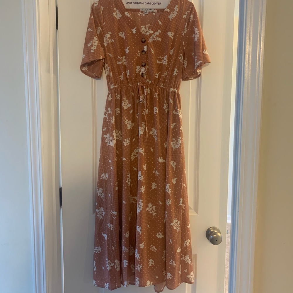 NWOT Journey 5 midi floral dress